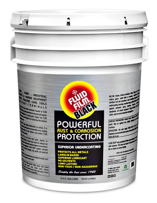 Fluid Film Black 5 Gallon Pail