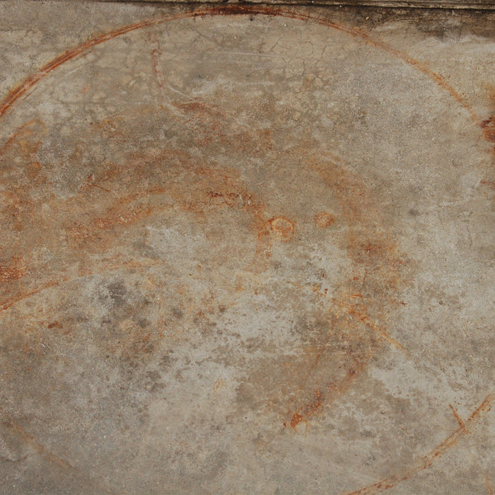 Rust Ring on Concrete