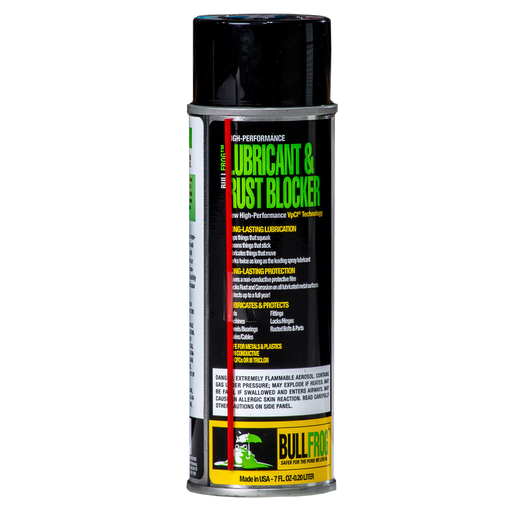 Bull Frog 93692 Lubricant W/rust Blocker 5.75 oz Aerosol Bull Frog 93692 Lubricant W/rust Blocker 5.75 oz Aerosol
