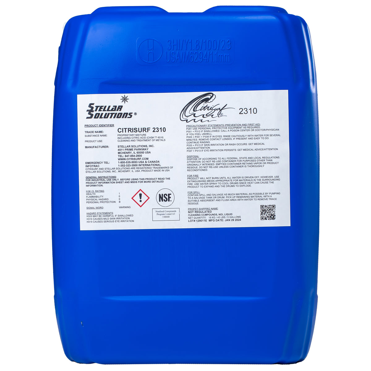 CitriSurf 2310 - 5 Gallon — The Rust Store