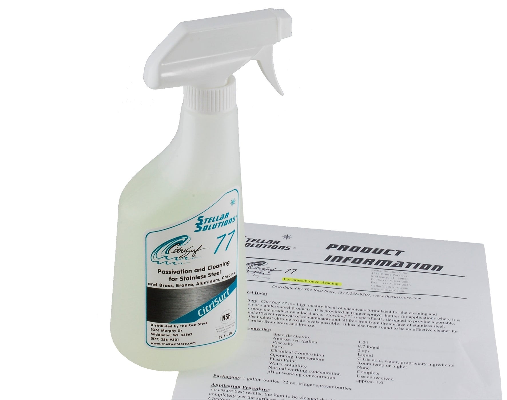 CitriSurf Brass/Bronze Cleaner — The Rust Store