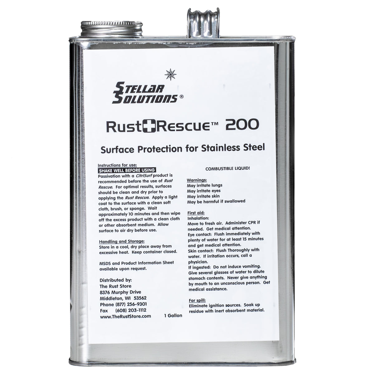 Rust Rescue 200 Rust Rescue 200 - Gallon — The Rust Store